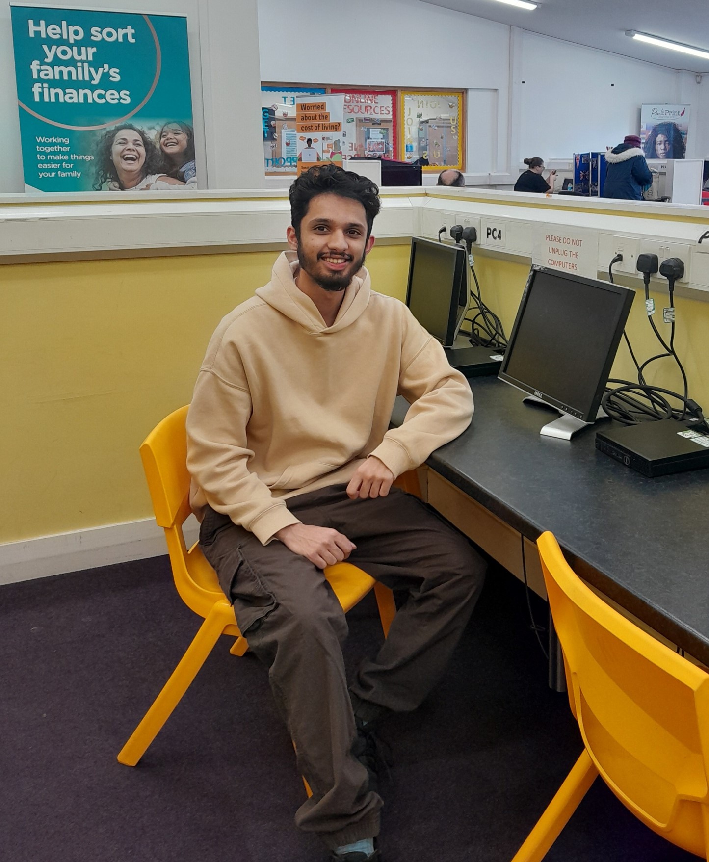 Digital Champion Volunteer Abraar